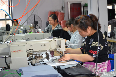 定遠“謀篇布局”助力扶貧攻堅，箱包銷售助10余萬人摘“貧困帽”